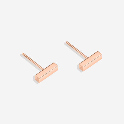 Boucles d'oreilles à barre délicate