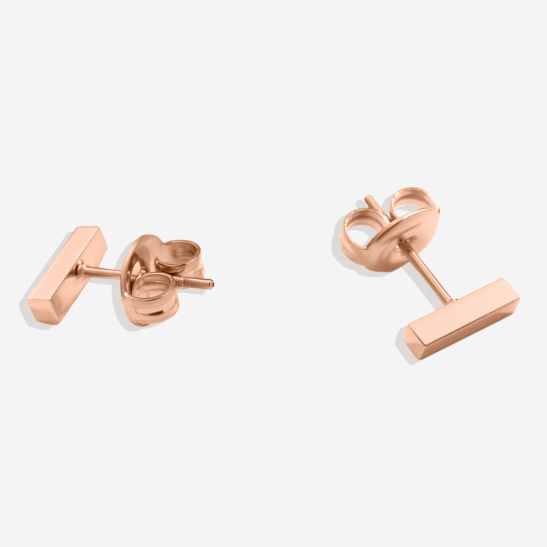 Boucles d'oreilles à barre délicate