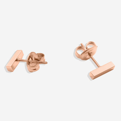 Boucles d'oreilles à barre délicate