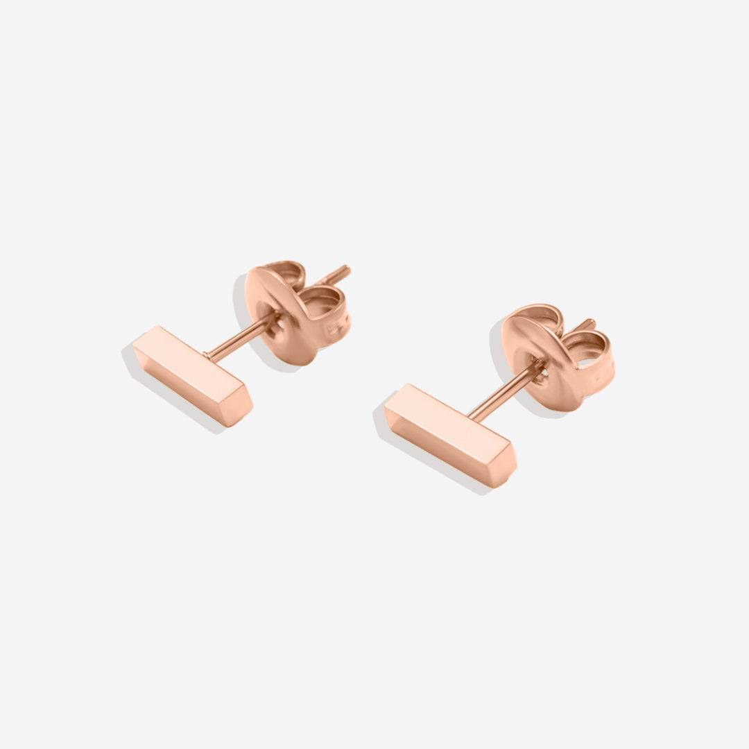 Boucles d'oreilles à barre délicate