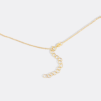 Collier délicat avec pierres de naissance pour la famille