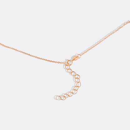 Collier délicat avec pierres de naissance pour la famille