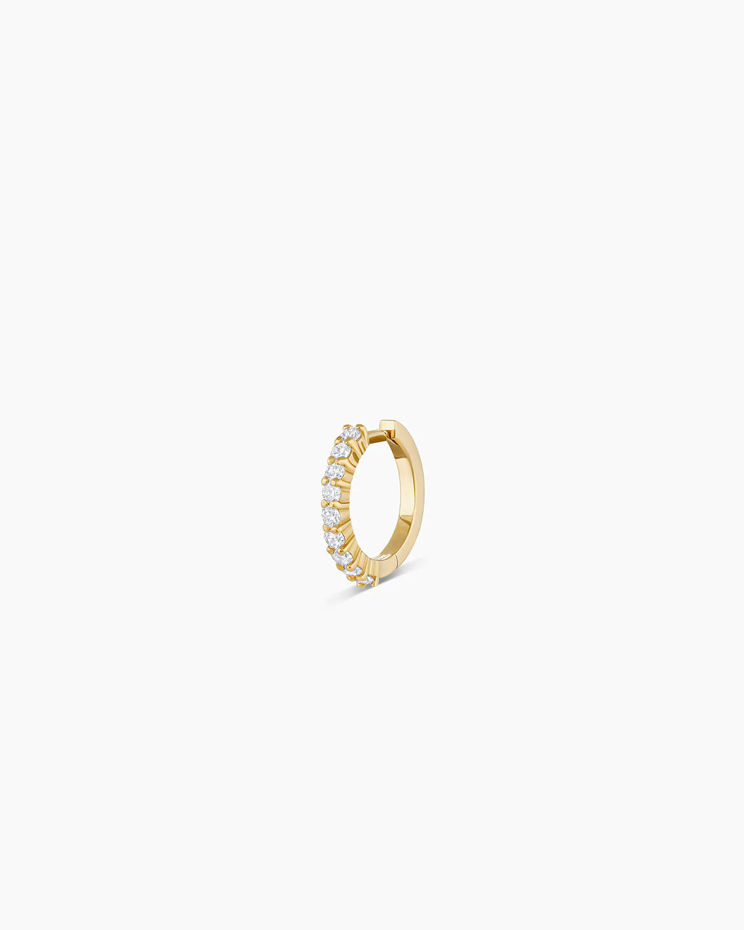 Diamond Single Huggie