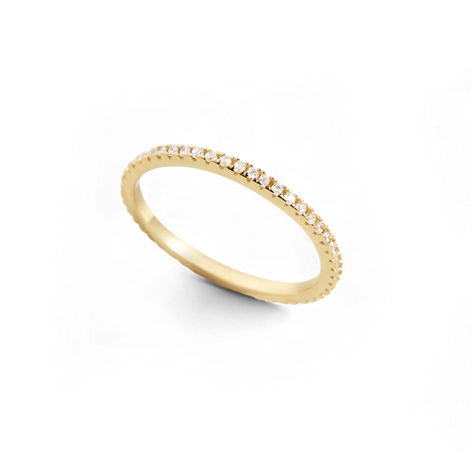 Bague d'éternité en diamant