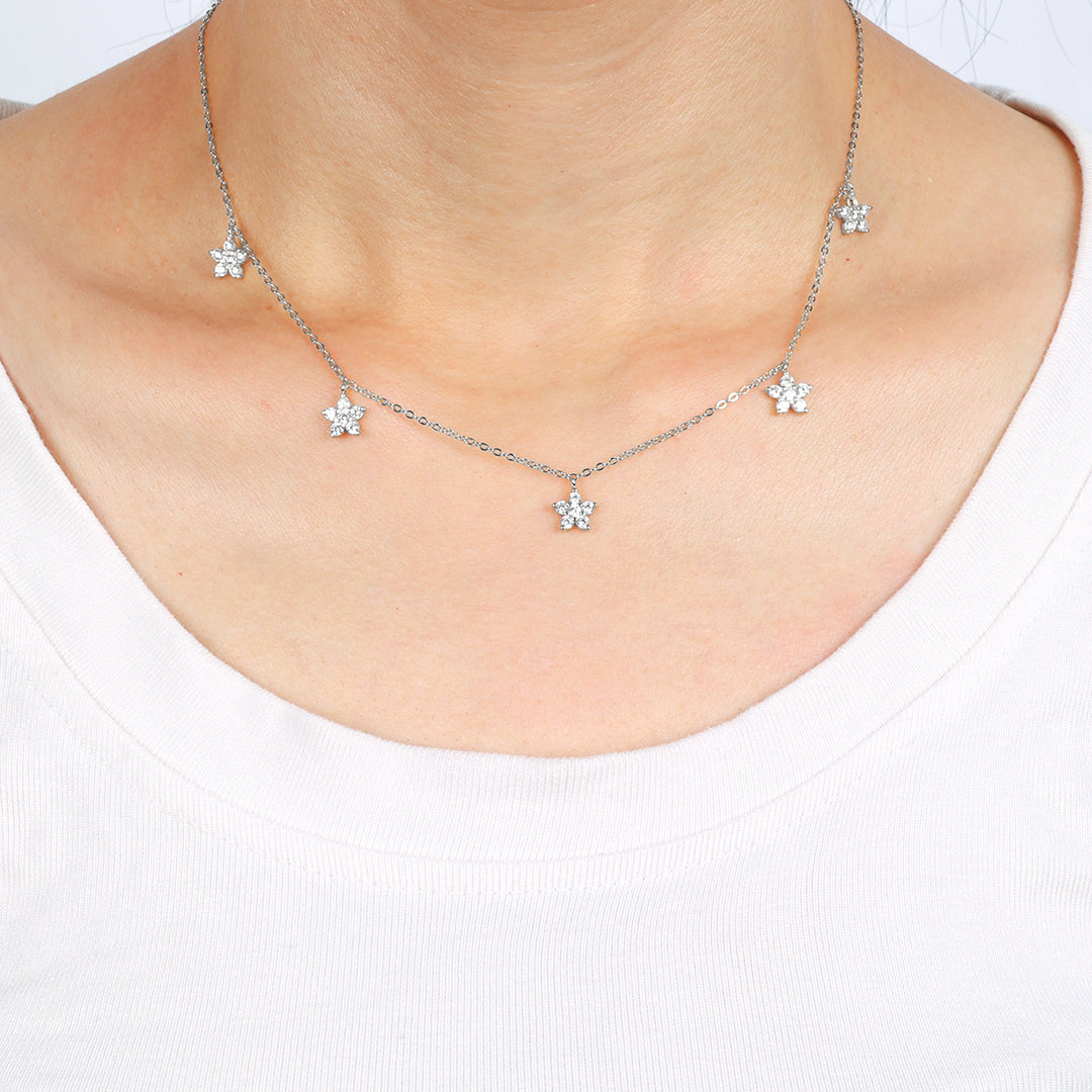 Collier Fleur de Diamant
