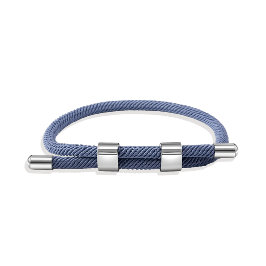 Bracelet réglable en corde à double boucle