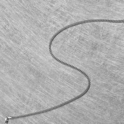 Collier chaîne cubaine de 3 mm