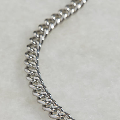 Collier chaîne cubaine de 8 mm