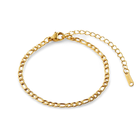 Bracelet chaîne Figaro essentiel