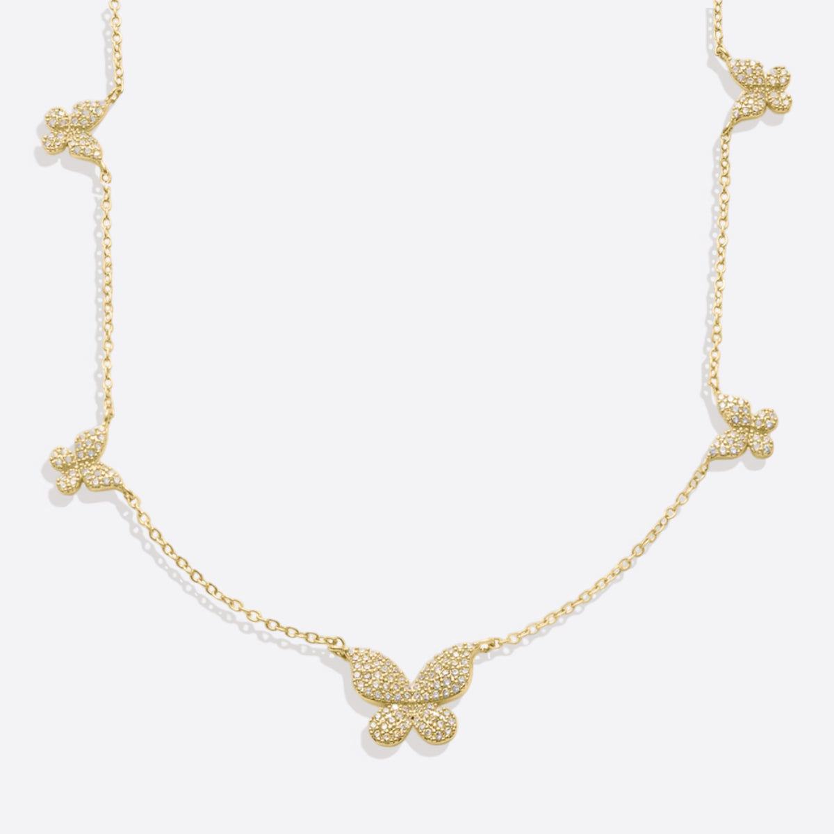 Collier Cinq Papillons