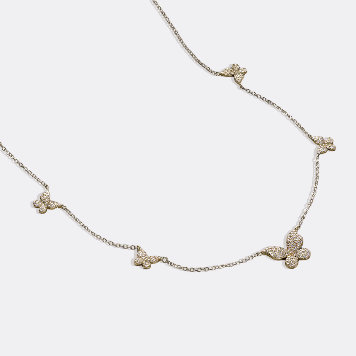 Collier Cinq Papillons