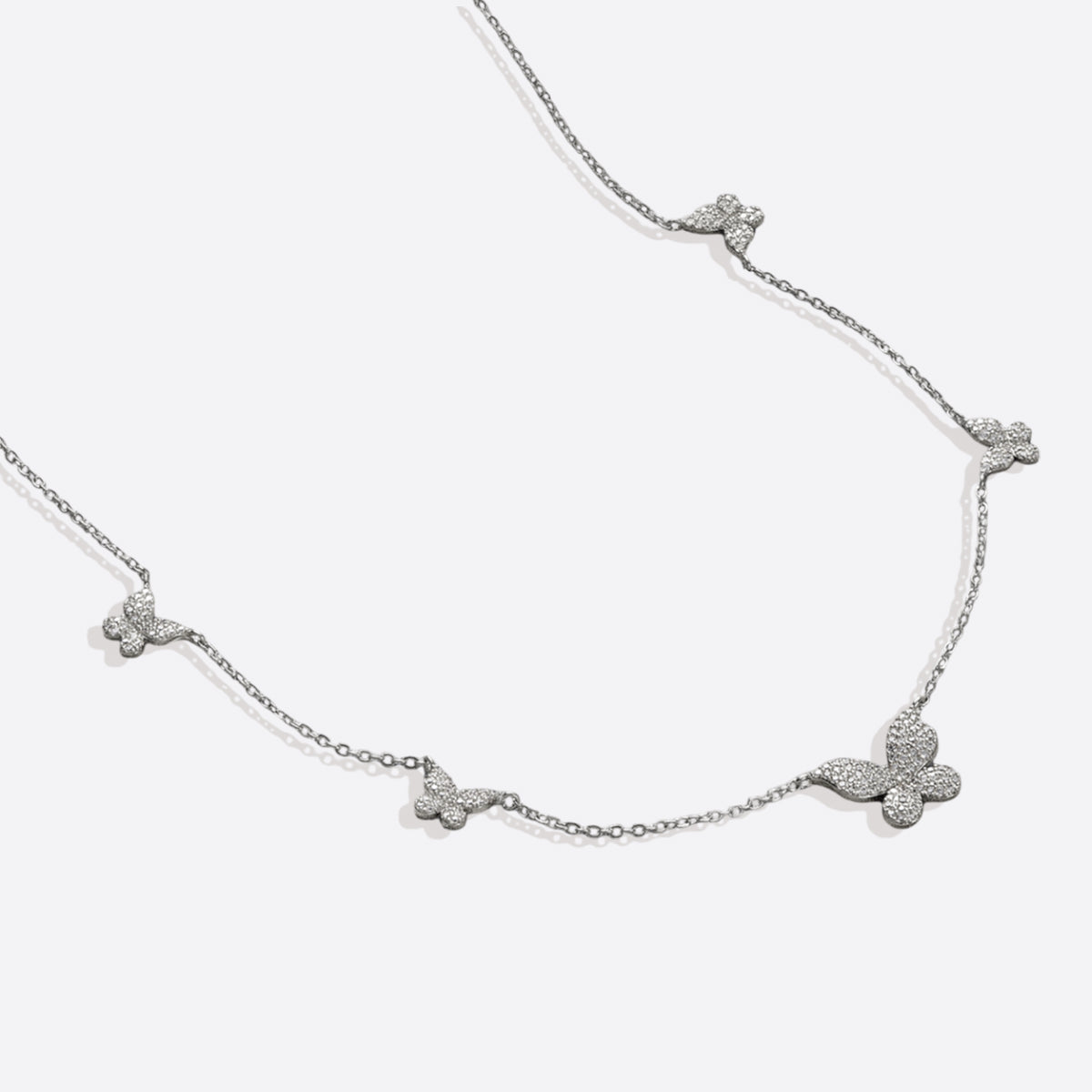 Collier Cinq Papillons
