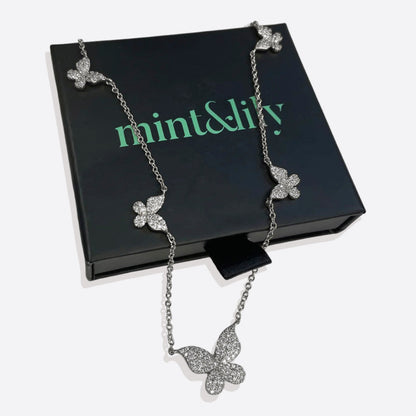Collier Cinq Papillons