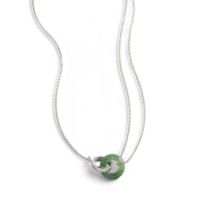 Collier de connexion en pierres précieuses