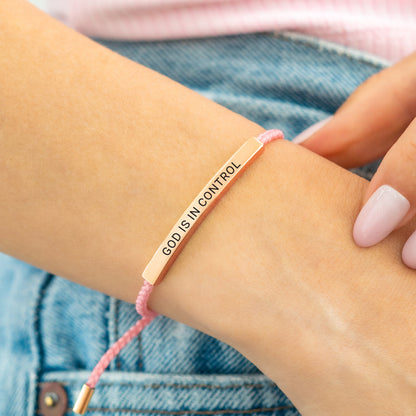Bracelet Inspire Dieu est aux commandes