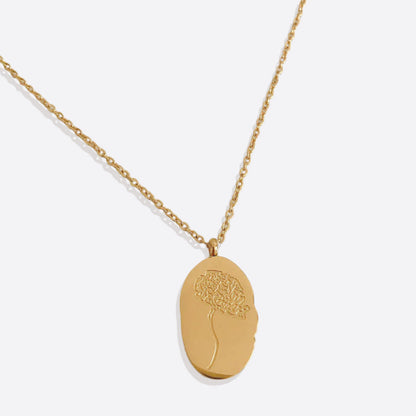 Collier pendentif fleur de naissance en or