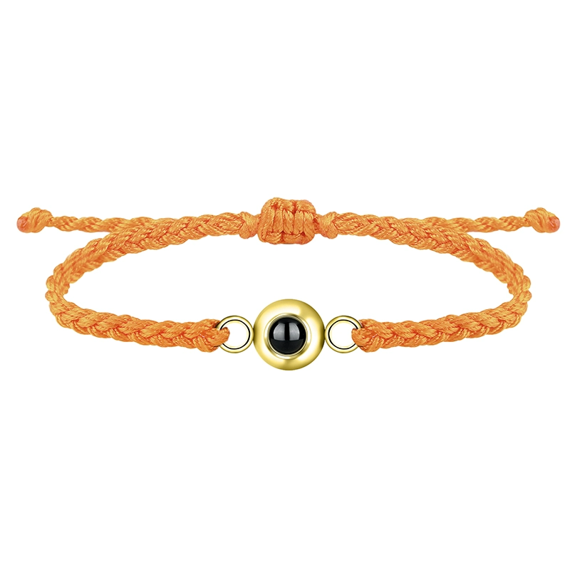 Personalisiertes kreisförmiges Fotoarmband