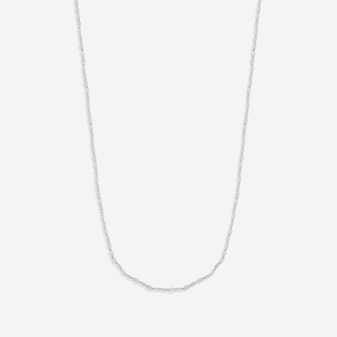 Collier chaîne pétale