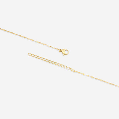 Collier chaîne pétale