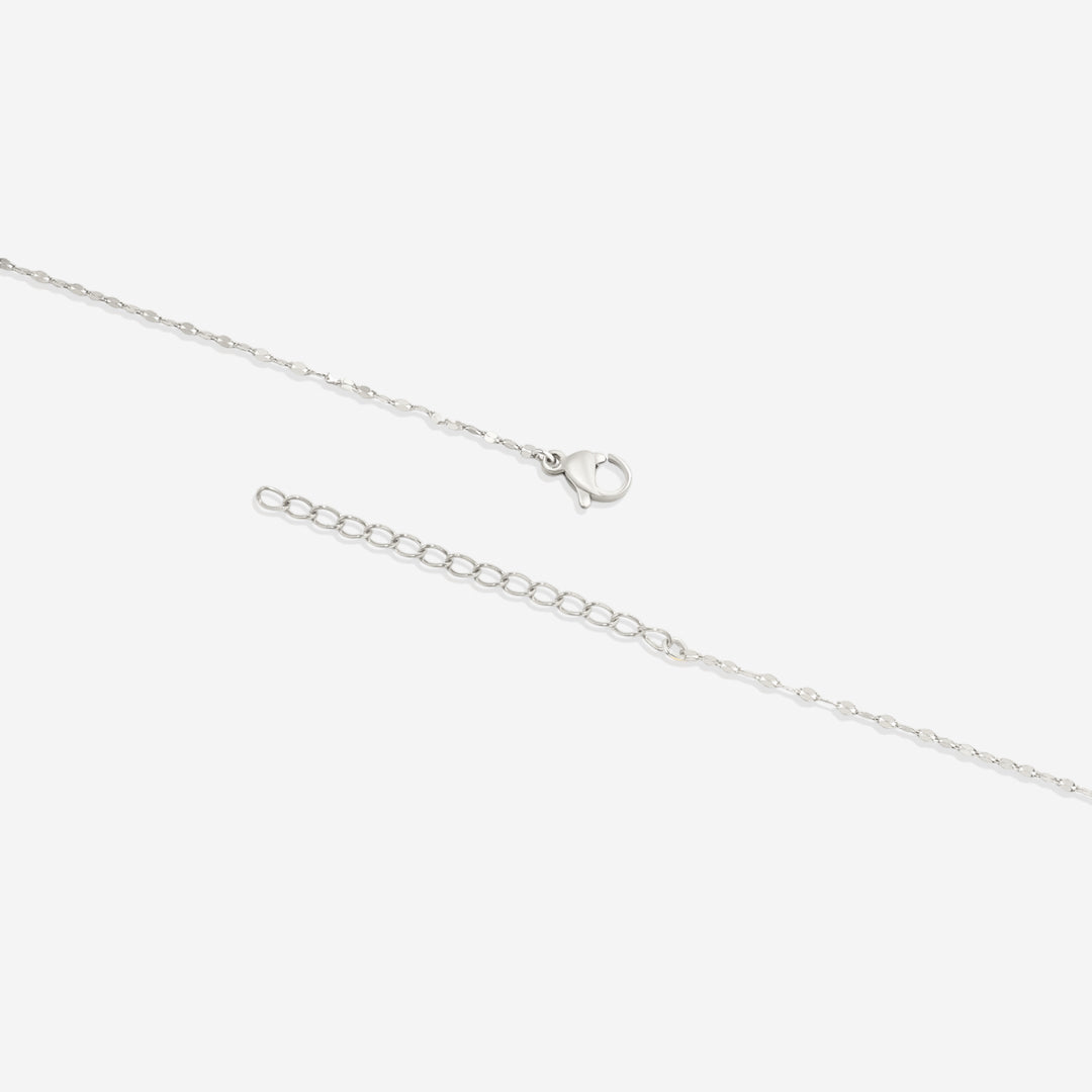 Collier chaîne pétale