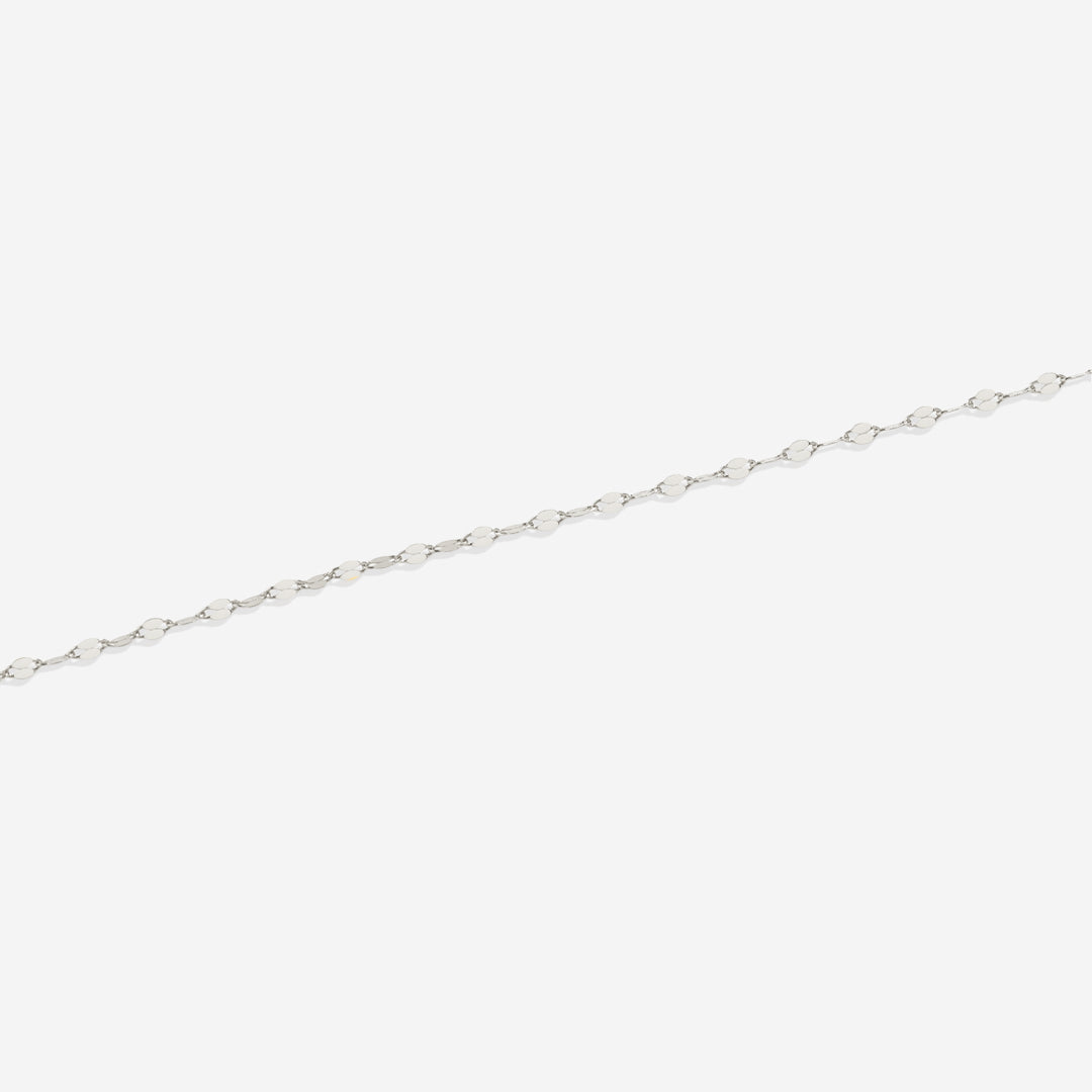Collier chaîne pétale