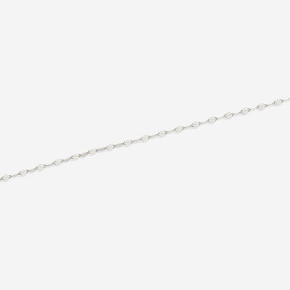 Collier chaîne pétale