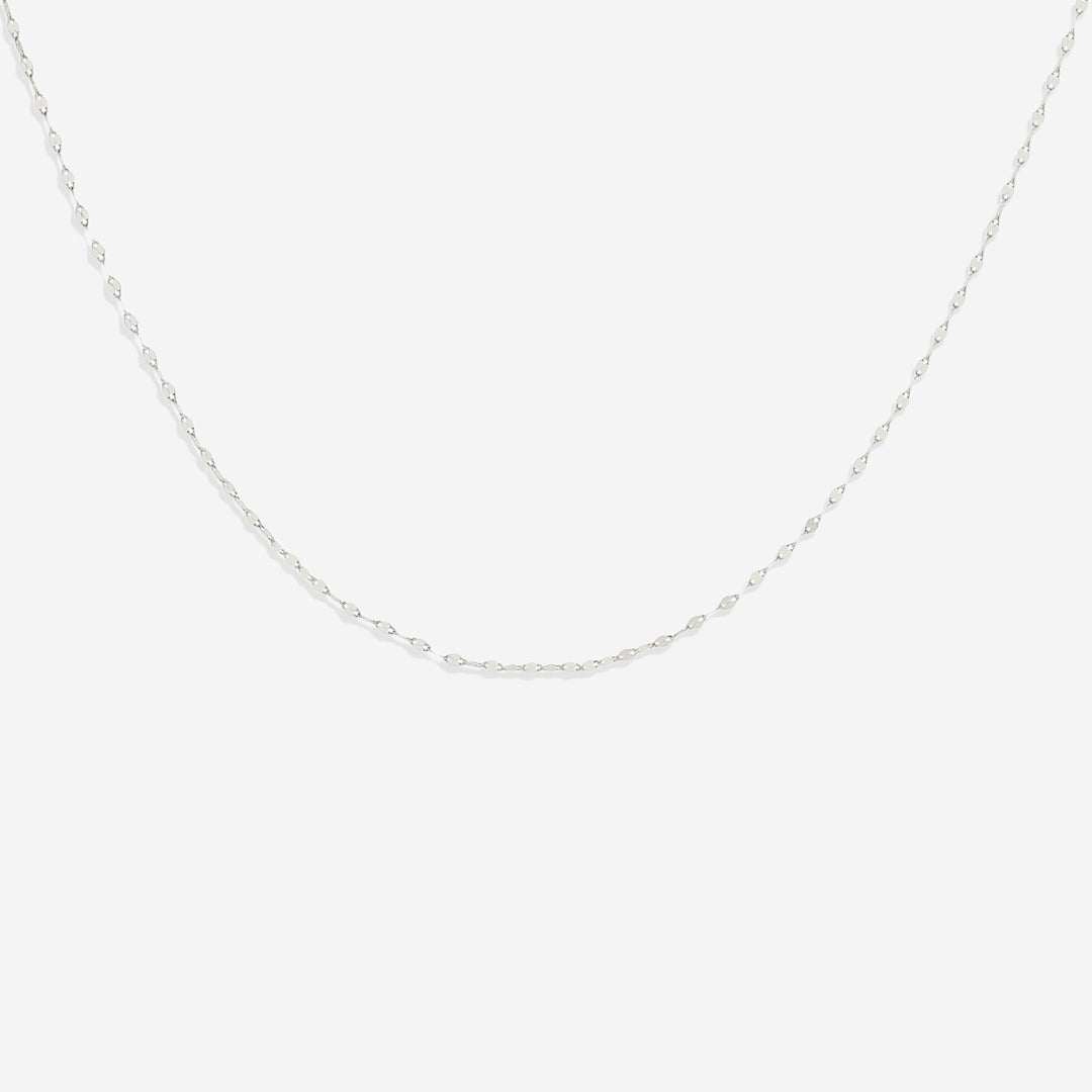 Collier chaîne pétale