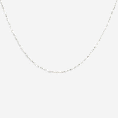 Collier chaîne pétale