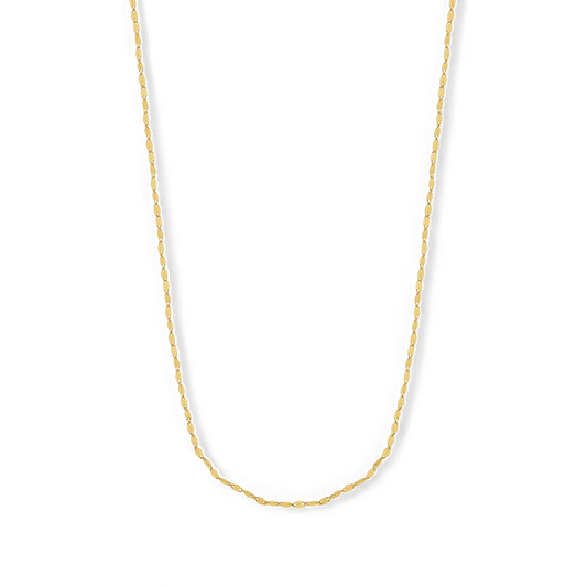 Collier chaîne pétale