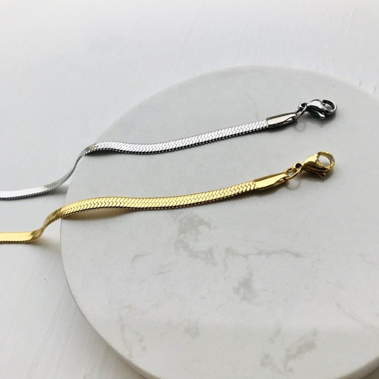 Fischgrätenarmband