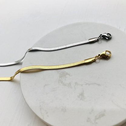 Fischgrätenarmband