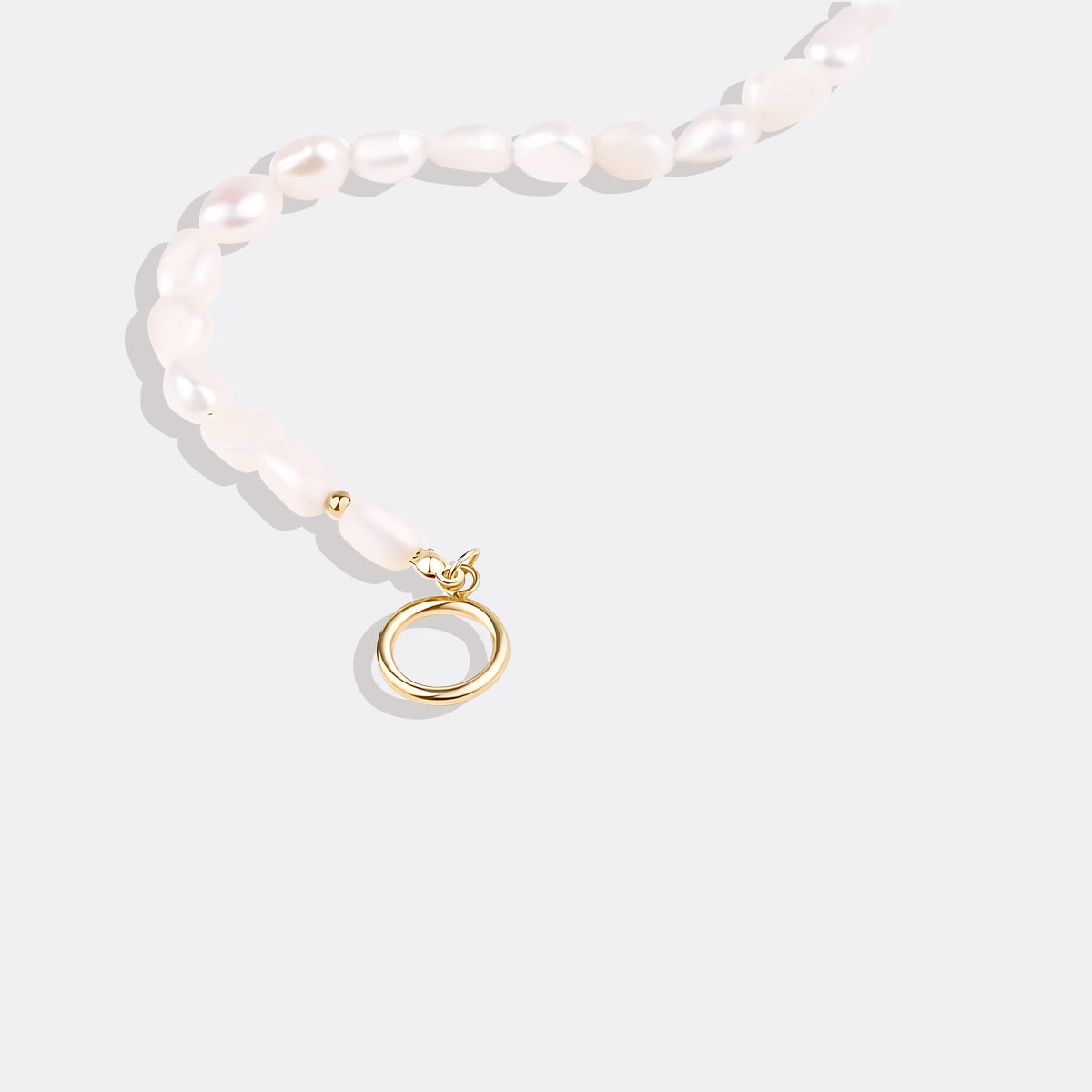 Collier de perles demi-chaîne