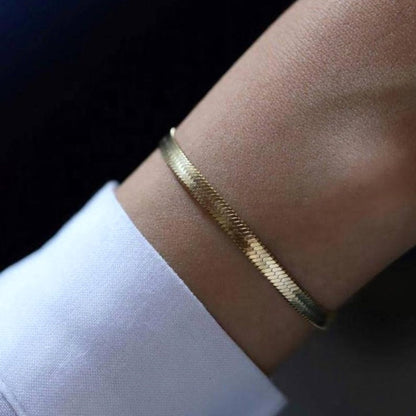 Fischgrätenarmband