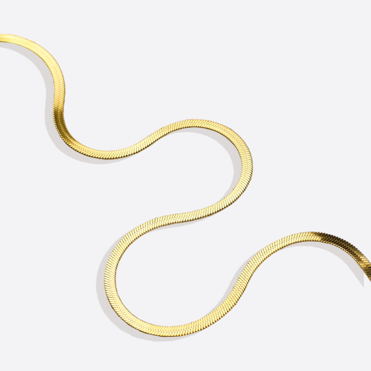 Collier chaîne à chevrons