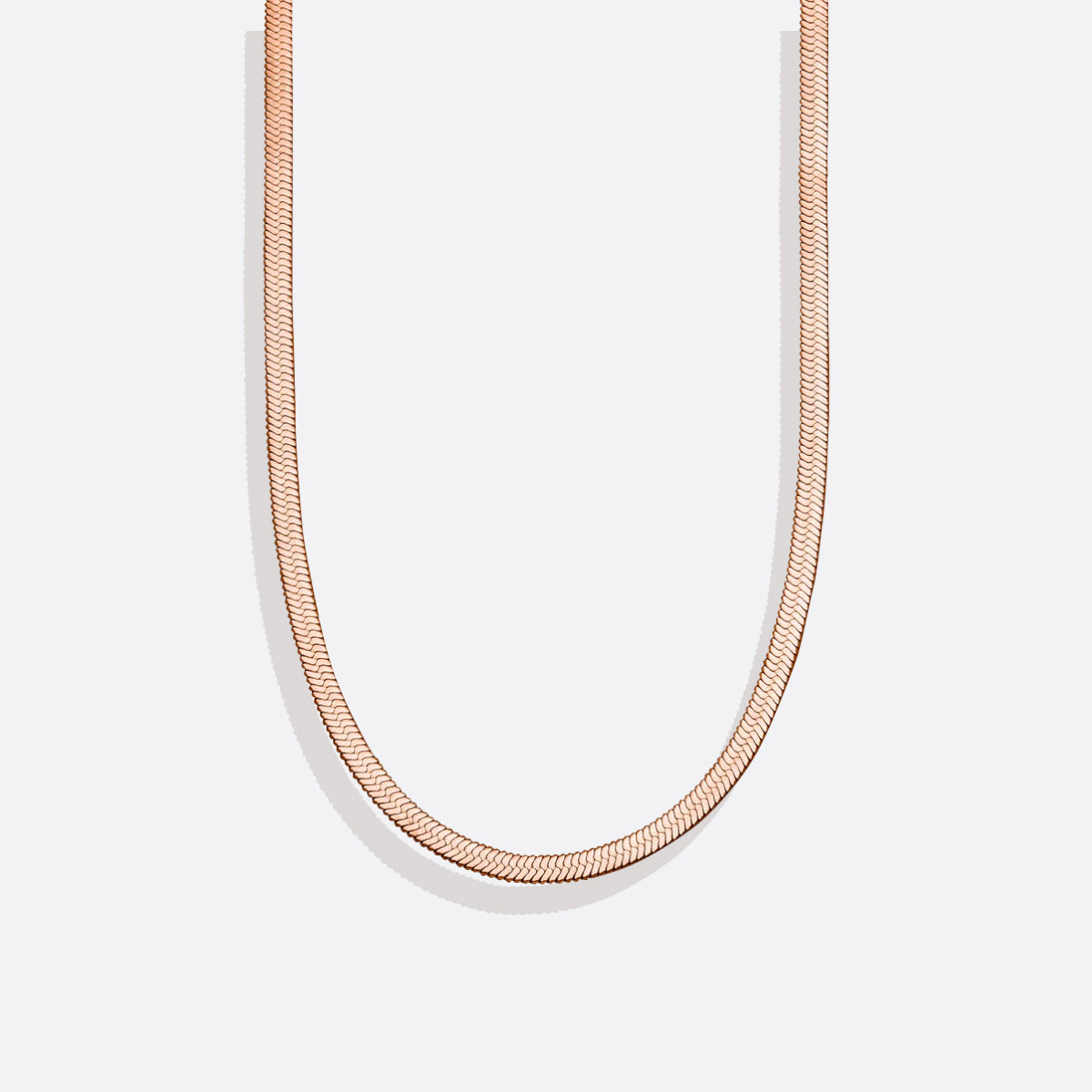Collier chaîne à chevrons