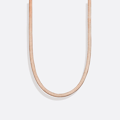 Collier chaîne à chevrons