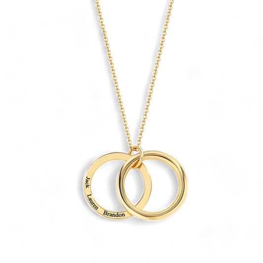 Hidden Message Ring Necklace