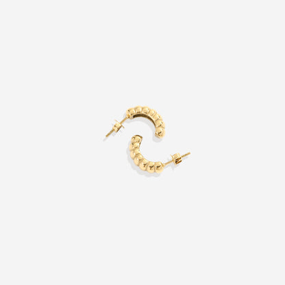 Boucles d'oreilles créoles croissant