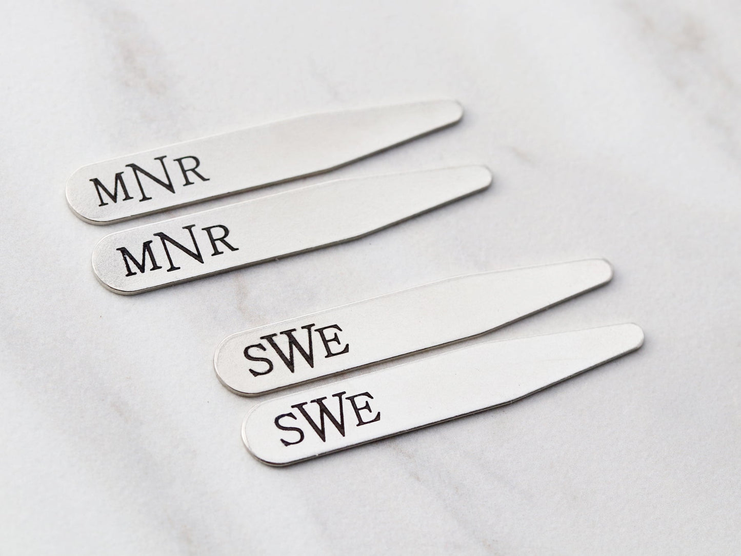 Engraved Collar Stays