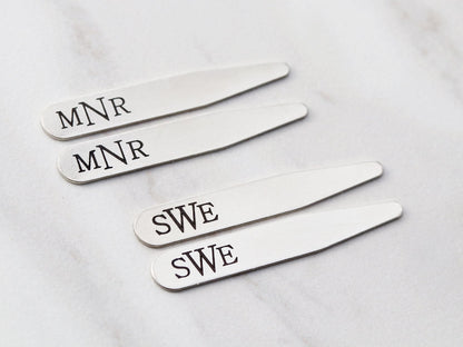 Engraved Collar Stays