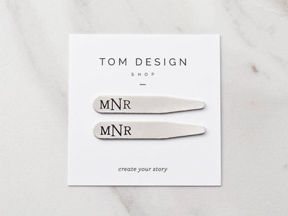 Engraved Collar Stays