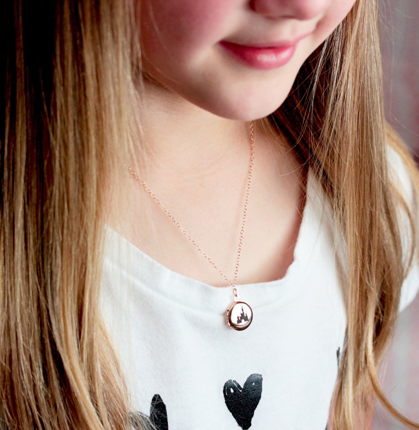 Children's Engraved Lockets | Heart, Oval, Circle