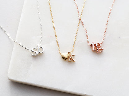 Double Lowercase Bracelet