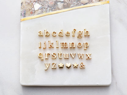 Lowercase Initial Necklace