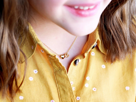 Collier Initiale pour Enfant