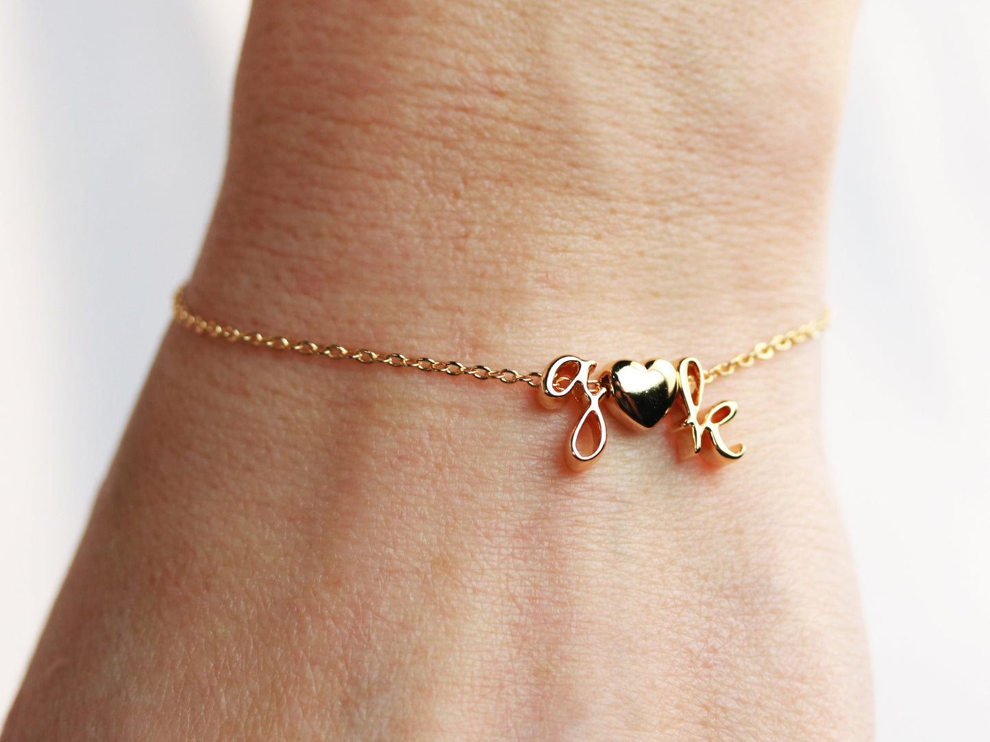 Bracelet triple cursif