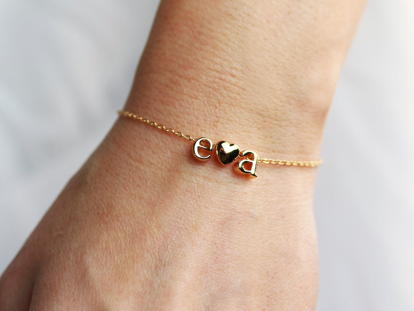 Triple Lowercase Bracelet