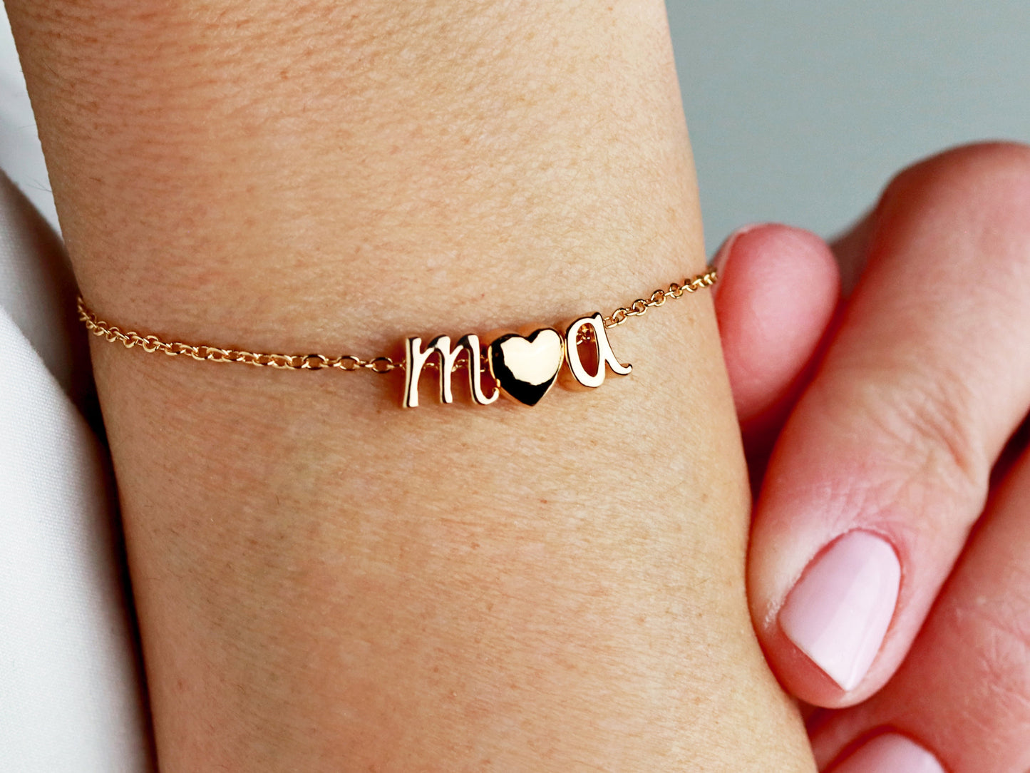 Bracelet triple cursif