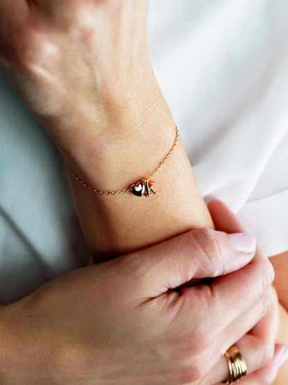 Double Lowercase Bracelet
