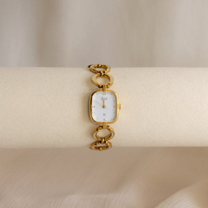 Vintage Elgin Square Gold Watch